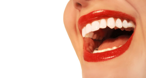 Closeup of nice smile