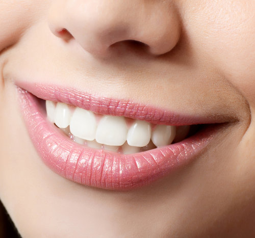 Closeup of a smile